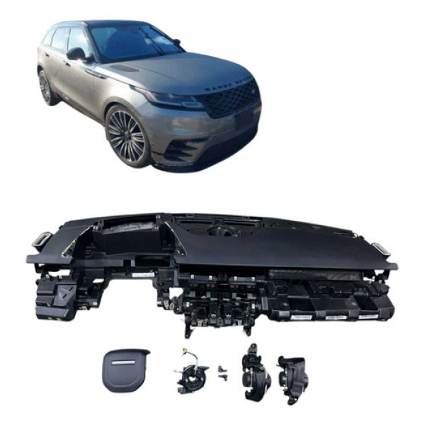 Painel Tabelier Completo Air Bag Range Rover Velar 2018 2019 Bege