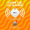 Localizador Smart Tag Hardline Rastreador Gps Cor Preto Compatível Com iPhone Apple Branco
