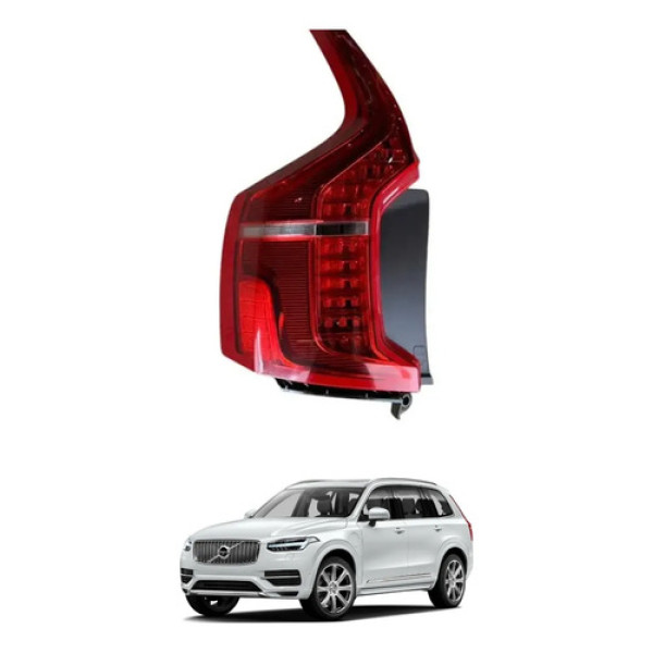 Lanterna Traseira Esquerda Volvo Xc90 2016 A 2023