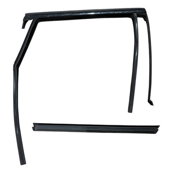 Kit Pestana Porta Traseira Direita Bmw X1 M Sport 2024 Preto