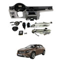 Capa Do Painel Tabelier Airbag Gla 200 250 2014 A 2016 Preto