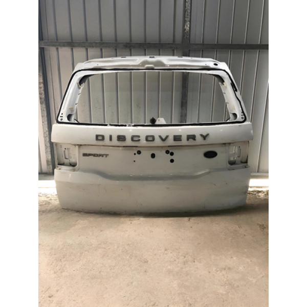 Tampa Traseira Discovery Sport 2017 2018 Com Detalhe Branco