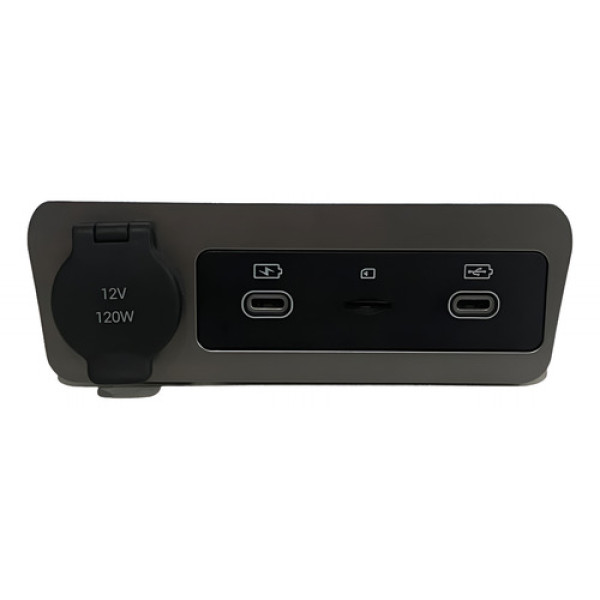 Tomada Usb E Carregador Byd Dolphin Plus 2023 2024 Preto