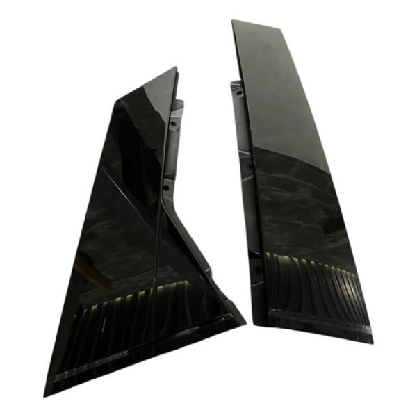 Acabamento Externo Porta Traseira Direita Byd King 2025 Cinza-escuro