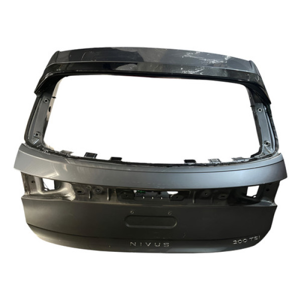 Tampa Traseira Vw Nivus Comfortline 2024 Preto