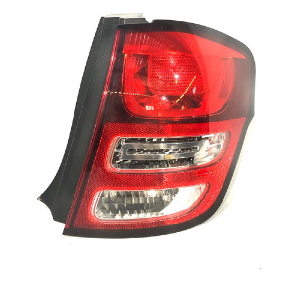 Lanterna Traseira Direita C3 Exclusive 2016/2018 Direito Vermelho