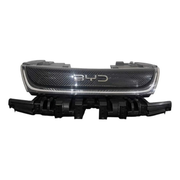 Grade Para-choque Dianteiro Byd Dolphin Plus 2024 C/detalhes Azul-marinho Brilhante