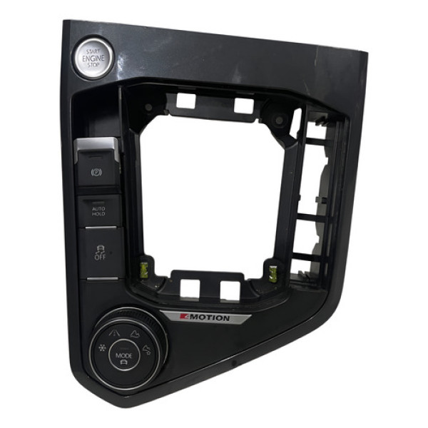 Acabamento Seletor De Marcha Tiguan Rline  2018 2019 Preto