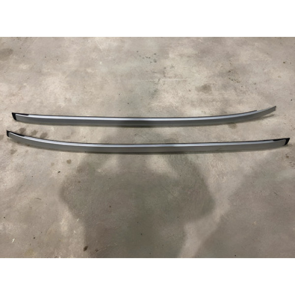 Par Rack Friso Teto Volvo Xc60 R Design 2014/2017 Original Prateado