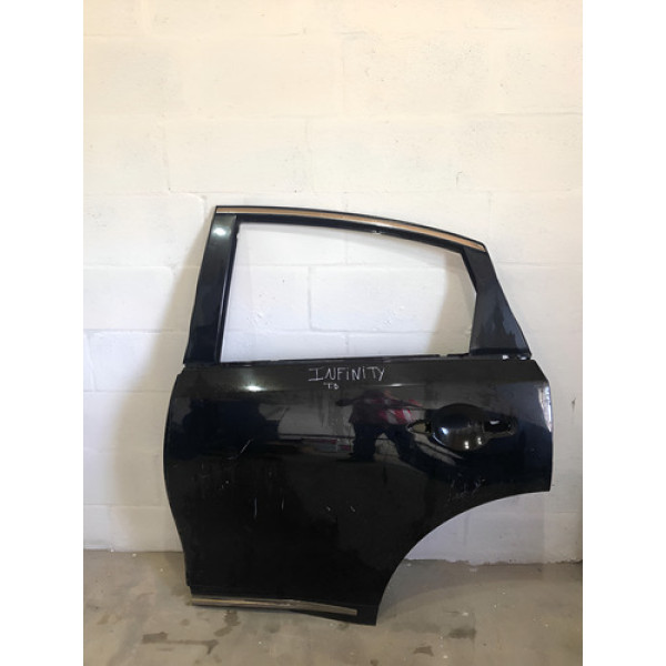 Porta Traseira Esquerda Infiniti Fx 50 2009 Dianteira Esquerda Preto