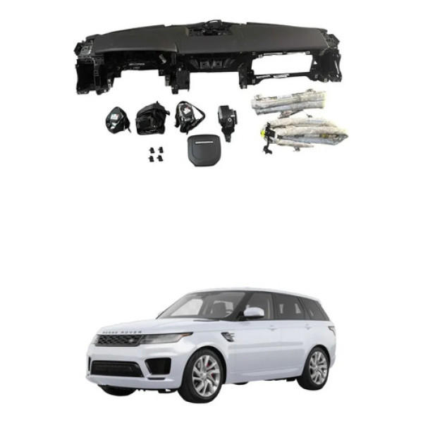 Painel Tabelier Airbag Range Rover Sport 2018 A 2022 Branco