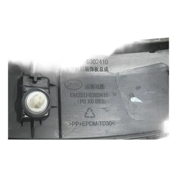 Moldura Para-lama Dianteiro Esquerdo Byd Dolphin Plus Azul-marinho