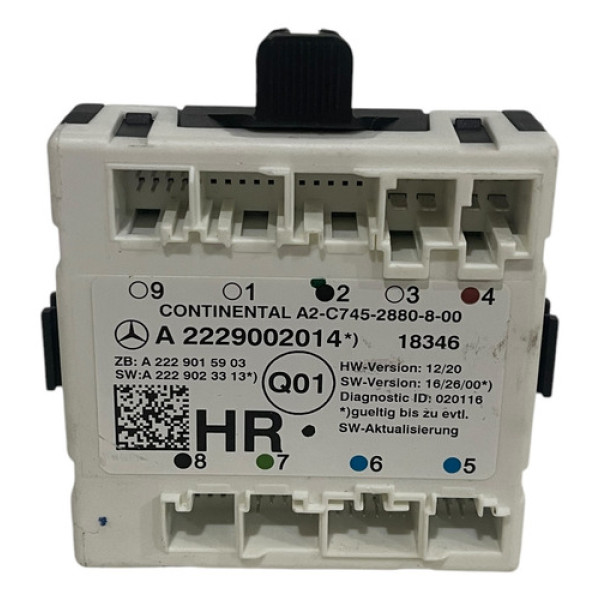 Módulo Conforto Porta Traseira Direita Mb Glc 250 2018 2019