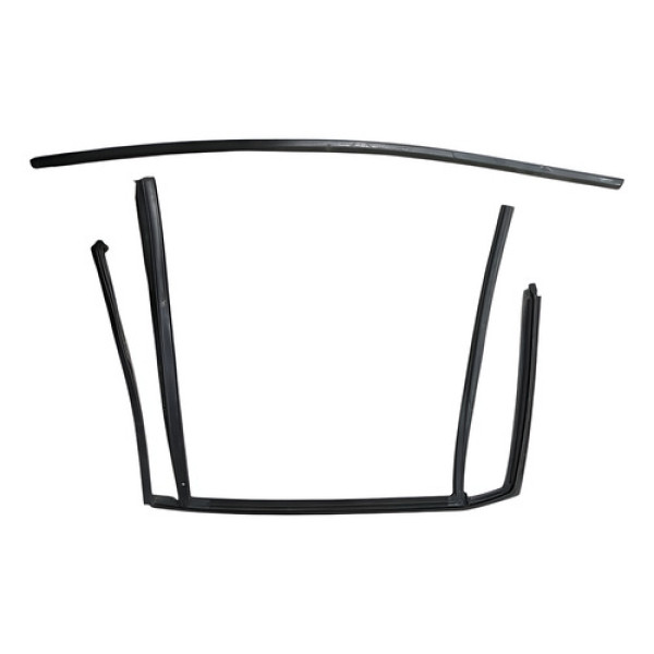 Kit Pestana Porta Traseira Esquerda Bmw X1 2015 Preto