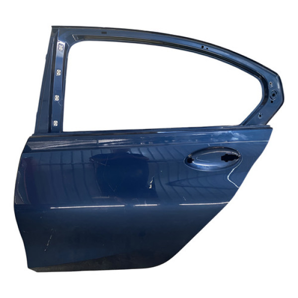 Porta Traseira Esquerda Bmw 320 G20 2021 2022 Traseira Esquerdo Azul