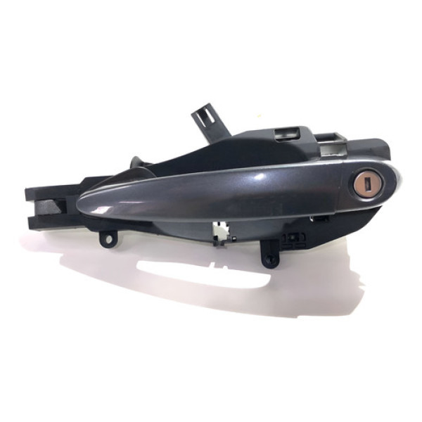 Maçaneta Externa Porta Dianteira Esquerda Bmw X1 2014 2015 Prateado