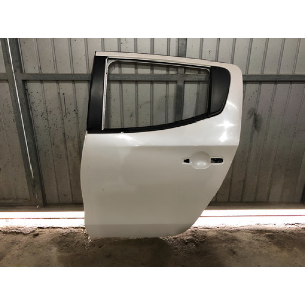 Porta Traseira Esquerda New Triton 2017/2022 Original Traseira Esquerdo Branco