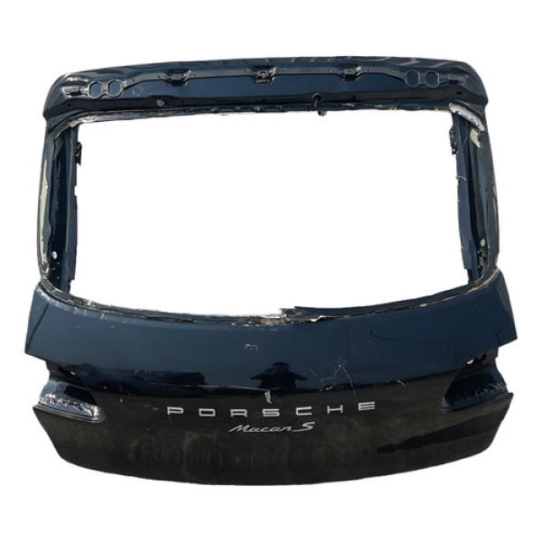 Tampa Porta Mala Blindada Porsche Macan S 2017/2018 Preto