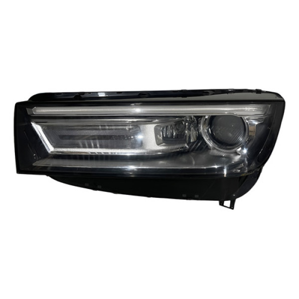 Farol Esquerdo Audi Q5 Ambiente 2018 2019 C/ Detalhe Esquerdo/motorista