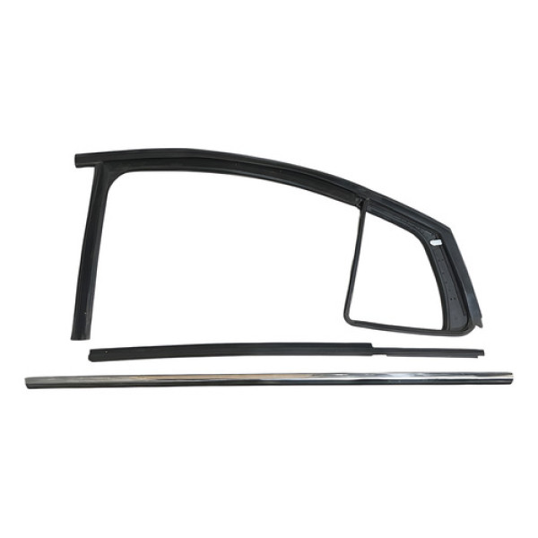 Acabamento Moldura Traseiro Esquerdo Arrizo 5 19 20 Preto