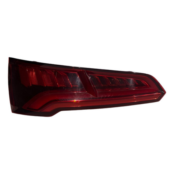 Lanterna Traseira Esquerda Audi Q5 Ambiente 2018 2019 Esquerdo/motorista Vermelho
