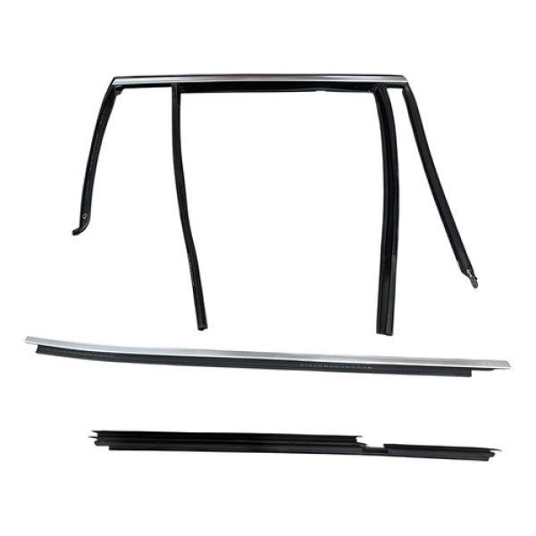 Kit Pestana Porta Traseiro Direito Bmw X3 2.0 G01 2019 2020 Cromado