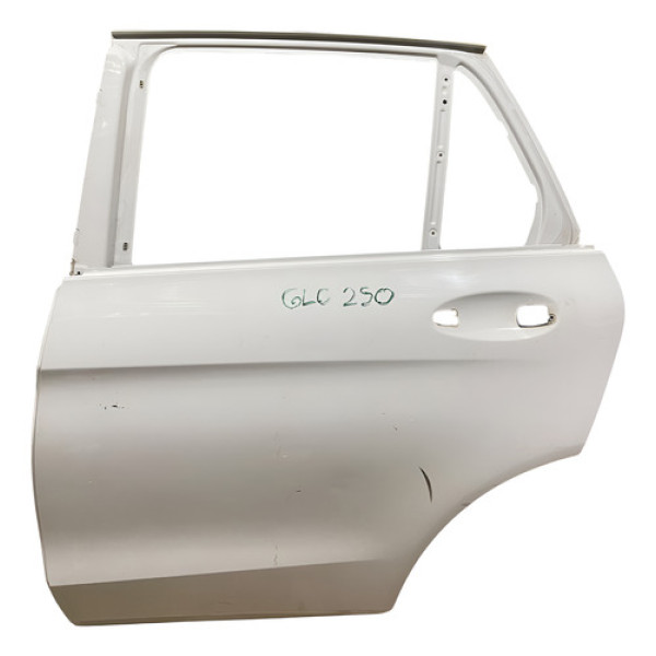 Porta Traseira Esquerda Mb Glc 250 2018 2019 Traseira Esquerda Branca