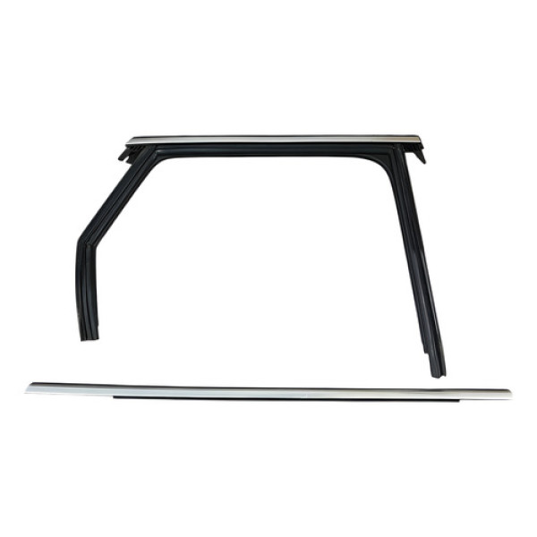 Kit Pestana Da Porta Traseira Direita Audi Q5 2.0 2018 2019 Cromada