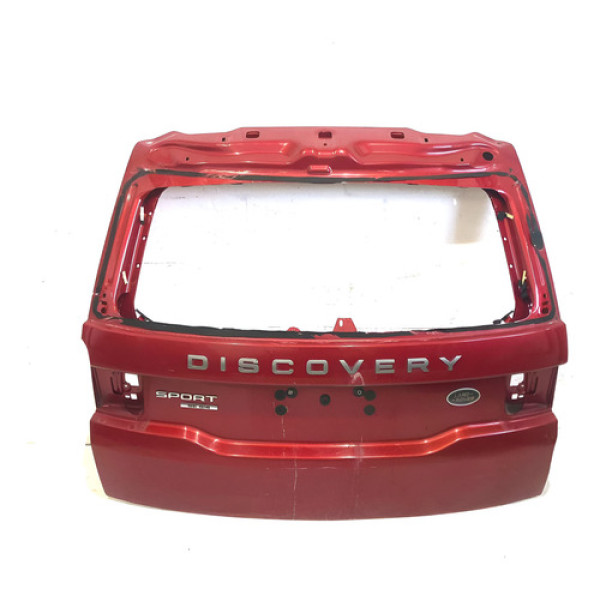 Tampa Traseira Discovery Sport 2015/2018 Original Vermelho