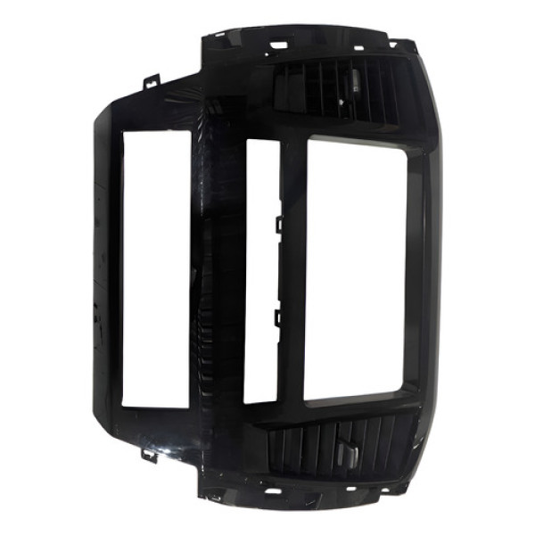 Moldura Multimidia Mitsubishi Pajero Sport 2021 Prata