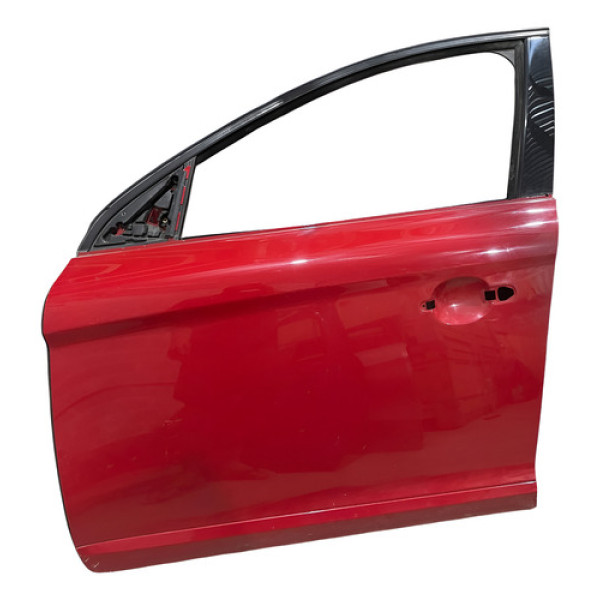 Porta Dianteira Esquerda Volvo Xc60 2014/2017 Dianteira Esquerda Vermelho