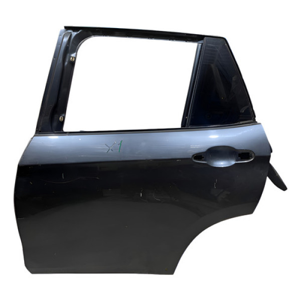 Porta Traseira Lado Esquerda Bmw X1 2015 Traseira Esquerda Preto