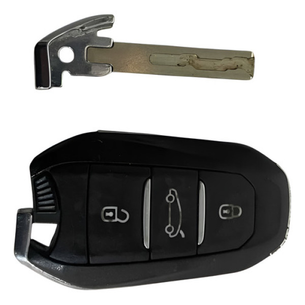 Chave De Igniçao Peugeot 208 Griffe 2022 Bege