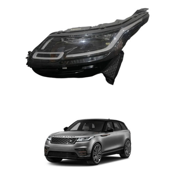 Farol Lado Esquerdo Range Rover Velar 2018 2021