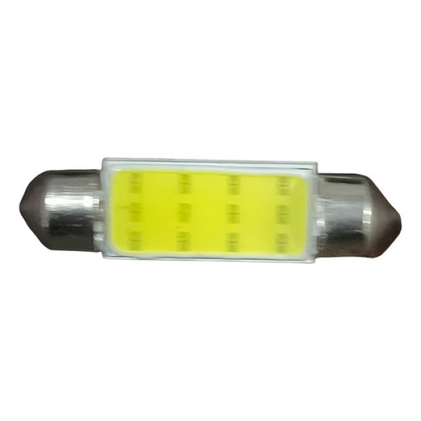 Lampada Led Carro Torpedo Cob Canbus Canceller Teto Pingo H1 Branco Branco-frio