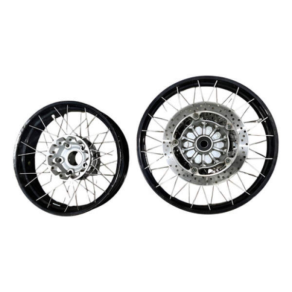 Par De Rodas Bmw R1200 2012 Cinza-escuro 10 Cm