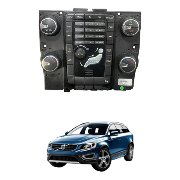 Comando Ar Condicionado Multimidia Xc60 2.0 T5 2016 2017