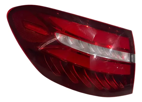 Lanterna Traseira Esquerda Mb Glc 250 2.0 2017 2018 2019 Direito/passageiro Vermelho